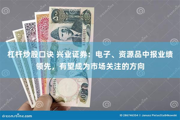 杠杆炒股口诀 兴业证券：电子、资源品中报业绩领先，有望成为市场关注的方向