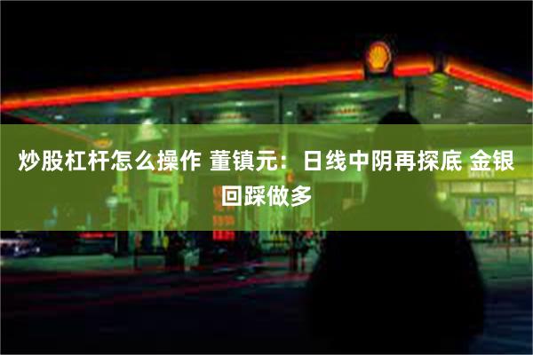 炒股杠杆怎么操作 董镇元：日线中阴再探底 金银回踩做多