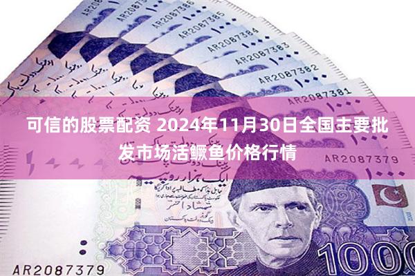 可信的股票配资 2024年11月30日全国主要批发市场活鳜鱼价格行情